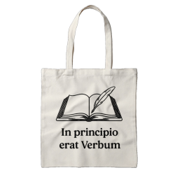 Torba Bawełniana "In principio erat Verbum"  – Ekologiczna | Traditum Libri