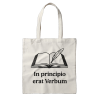 Torba Bawełniana "In principio erat Verbum"  – Ekologiczna | Traditum Libri