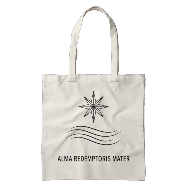 Torba Bawełniana "Alma Redemptoris Mater"  – Ekologiczna | Traditum Libri
