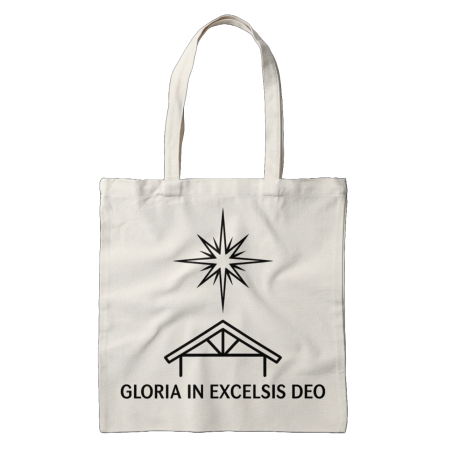 Torba Bawełniana "Gloria in excelsis Deo"  – Ekologiczna | Traditum Libri