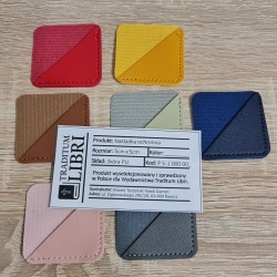 Skórzane Zakładki Narożne na kartki – 7 kolorów – Ochrona Rogów Stron