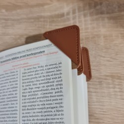 Skórzane Zakładki Narożne na kartki – 7 kolorów – Ochrona Rogów Stron