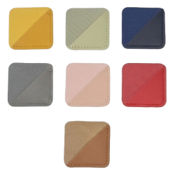 Skórzane Zakładki Narożne na kartki – 7 kolorów – Ochrona Rogów Stron