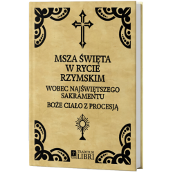 Boże Ciało 1962 – Mszalik do Msza św. w Rycie Rzymskim z Procesją | Traditum Libri