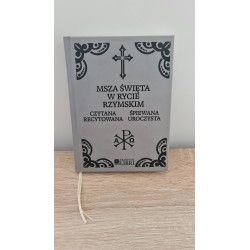Msza Święta w Rycie Rzymskim 1920 – Czytana, Recytowana, Śpiewana, Uroczysta | Traditum Libri